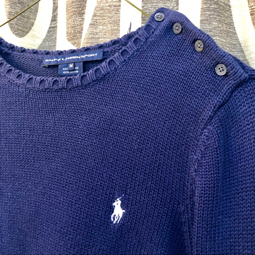 Polo RL Navy Sweater